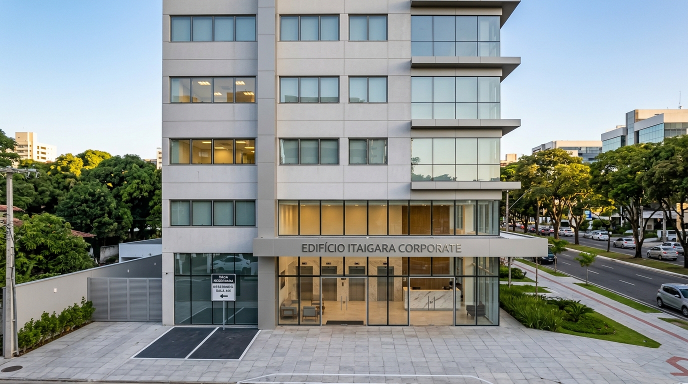 Sala comercial pronta para atendimento no Itaigara